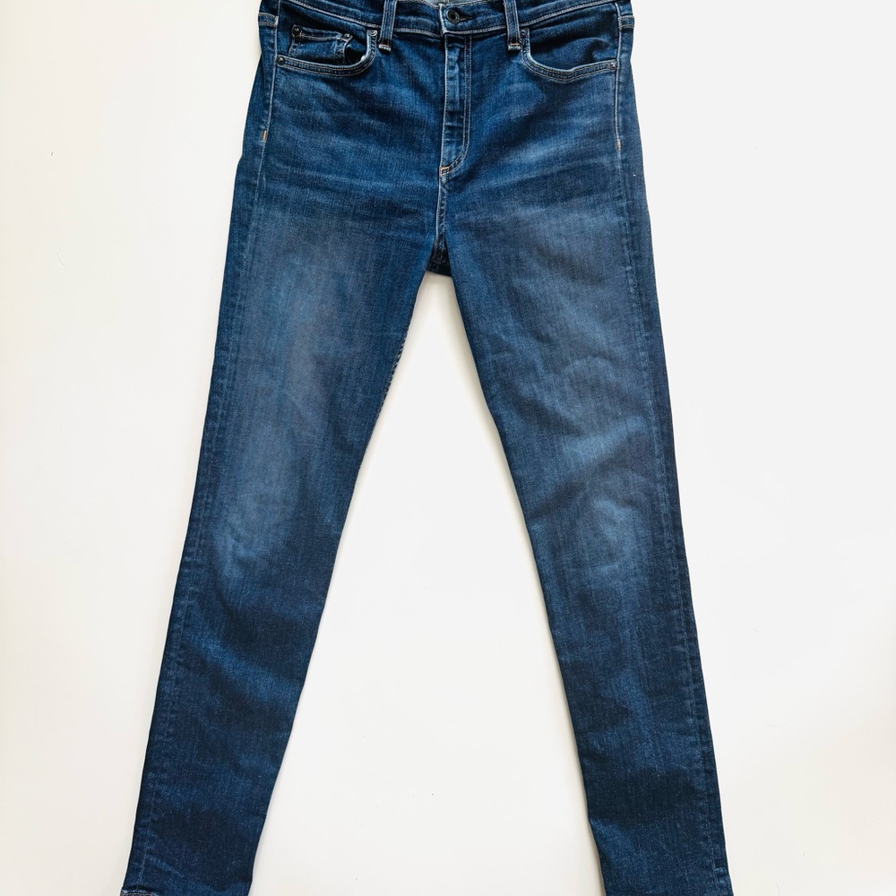 Classic Skinny Blue Denim Jeans - size 29